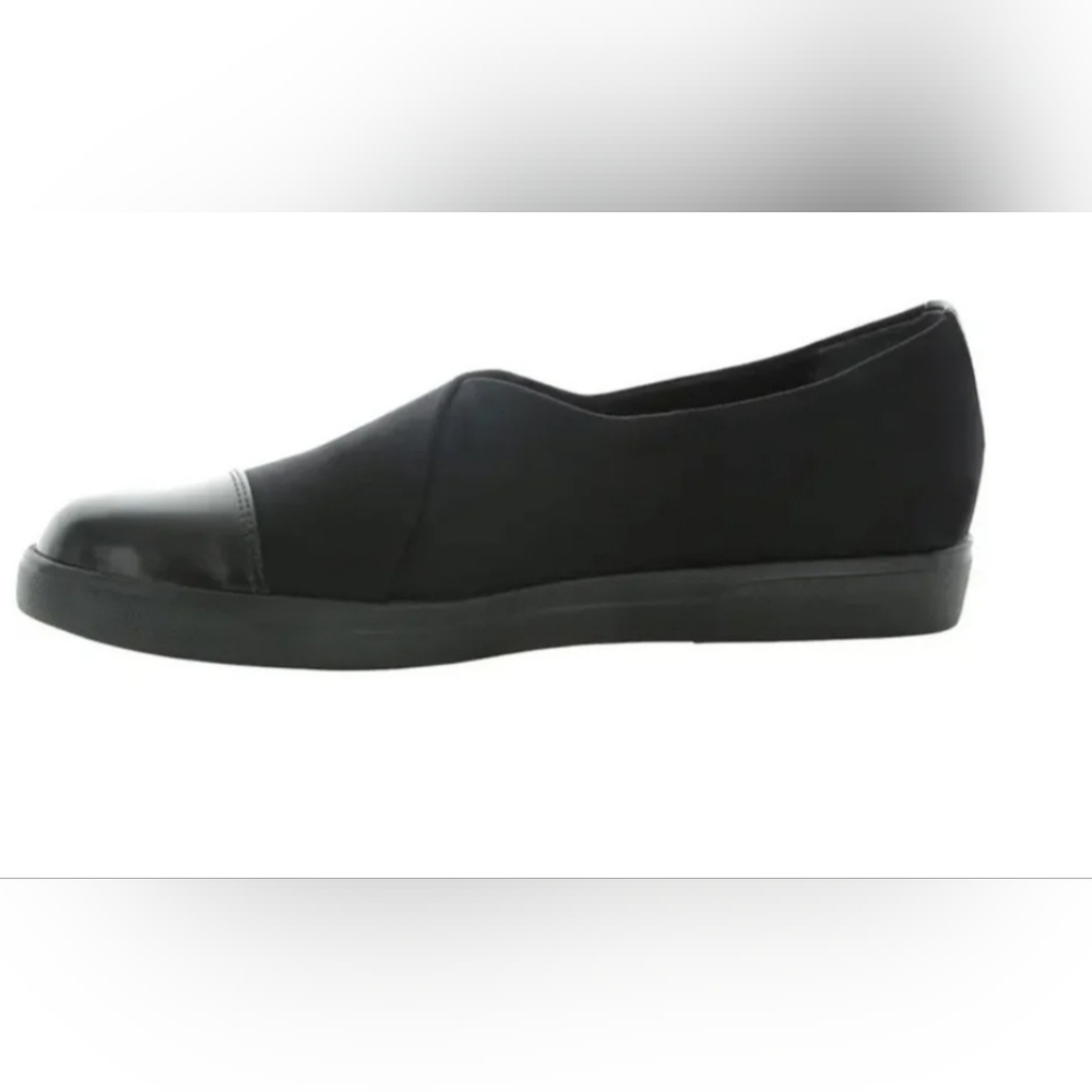 MUNRO black stretch fabric women sneakers. NWOT. - Picture 2 of 10